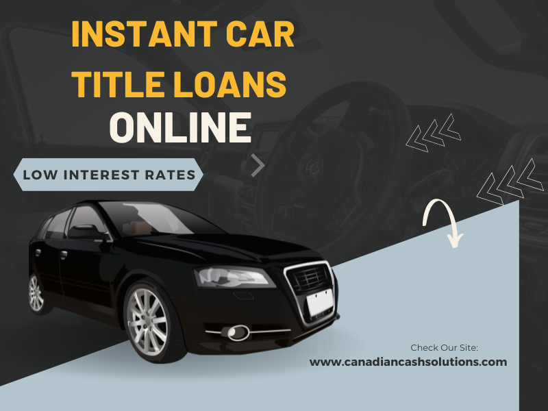 Instant Car Title Loans online